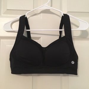 Lululemon Ta Ta Tamer Black 34C